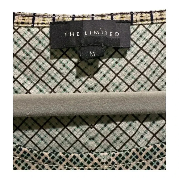 The Limited Muticolored‎ 3/4 Sleeve Blouse | Size M - Picture 4 of 6